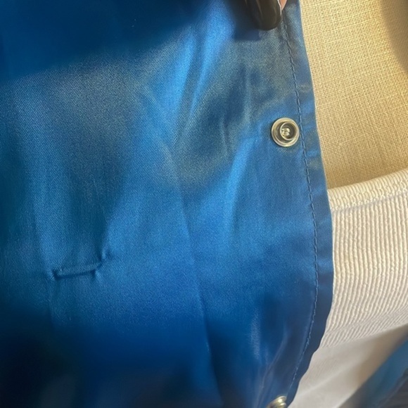 Vintage WestArk jacket Royal Blue White American Pool League bomber coat Sz 2XL - Picture 5 of 16